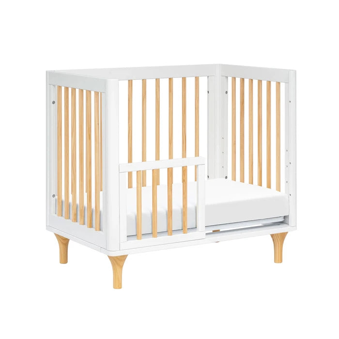 Babyletto Lolly 4 in 1 Mini Crib White Natural