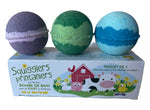 Loot Toy Spring Squigglers Bath Fizzy with Toy 3 PK Contents