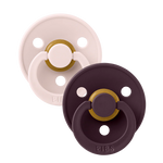 BIBS Pacifier Multicolour Combo 2 Pack - Petal & Plum