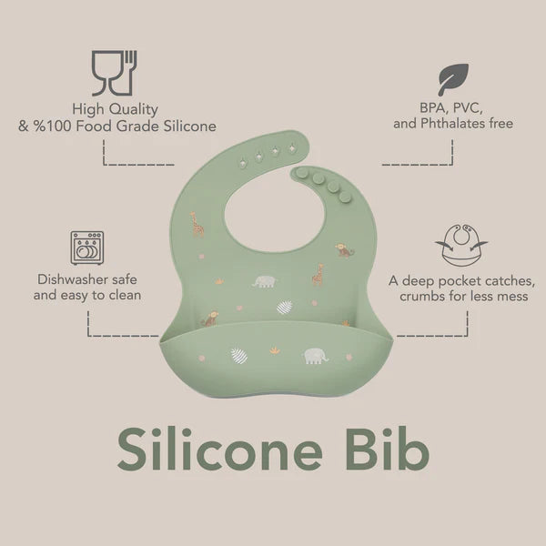 Noüka Silicone Bib - Barn Yard