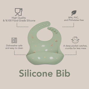 Noüka Silicone Bib - Features