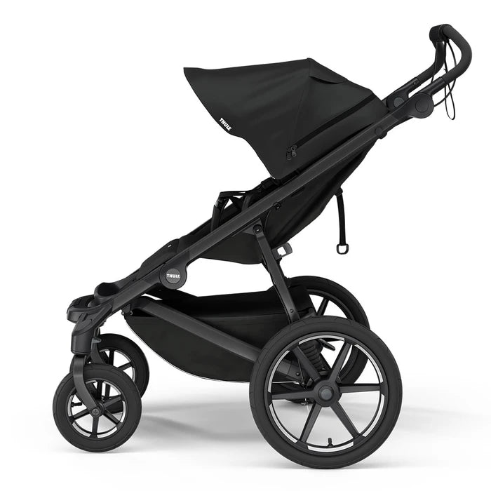 Thule Urban Glide 4-Wheel Stroller - Black on Black Side