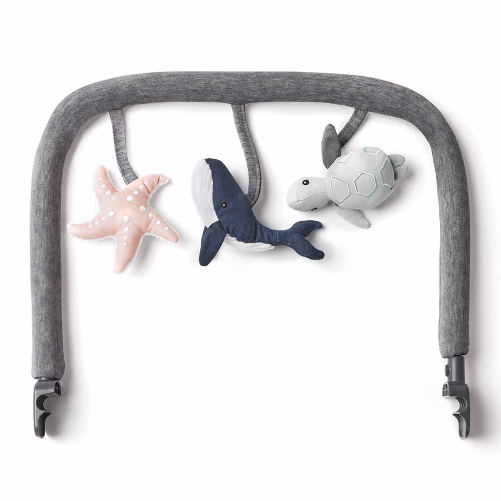 Ergobaby Evolve Bouncer Toy Bar - Charcoal Grey
