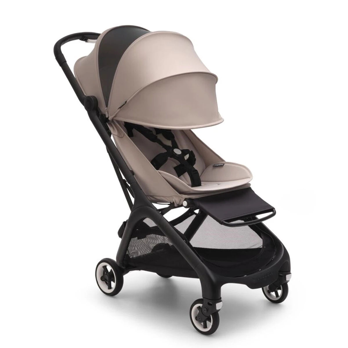 Desert Taupe - Bugaboo Butterfly Complete Stroller Extendable Canopy