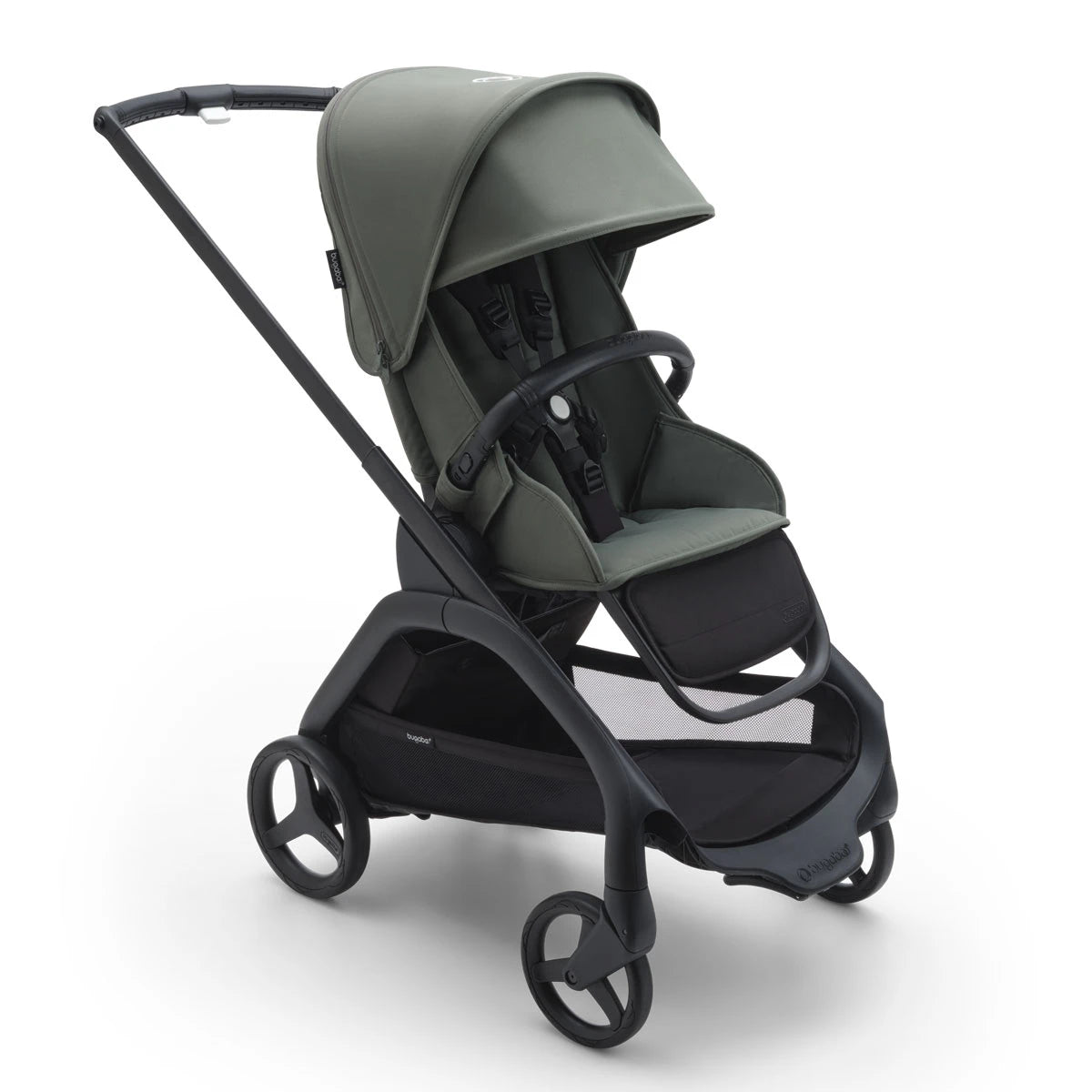 Forest Green/Black Frame Bugaboo Dragonfly Complete Stroller