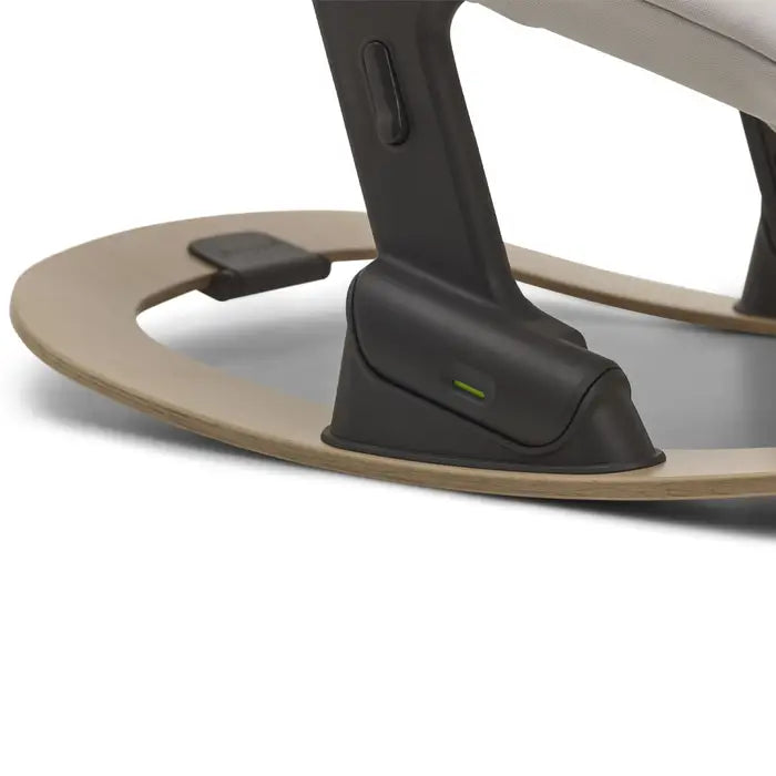 Bugaboo Giraffe Rocker Frame - Neutral Wood - Safety Indicators