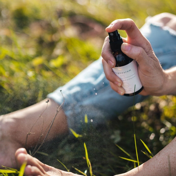 Given + Gather Lavender Magnesium Oil Spray Lifestyle 1