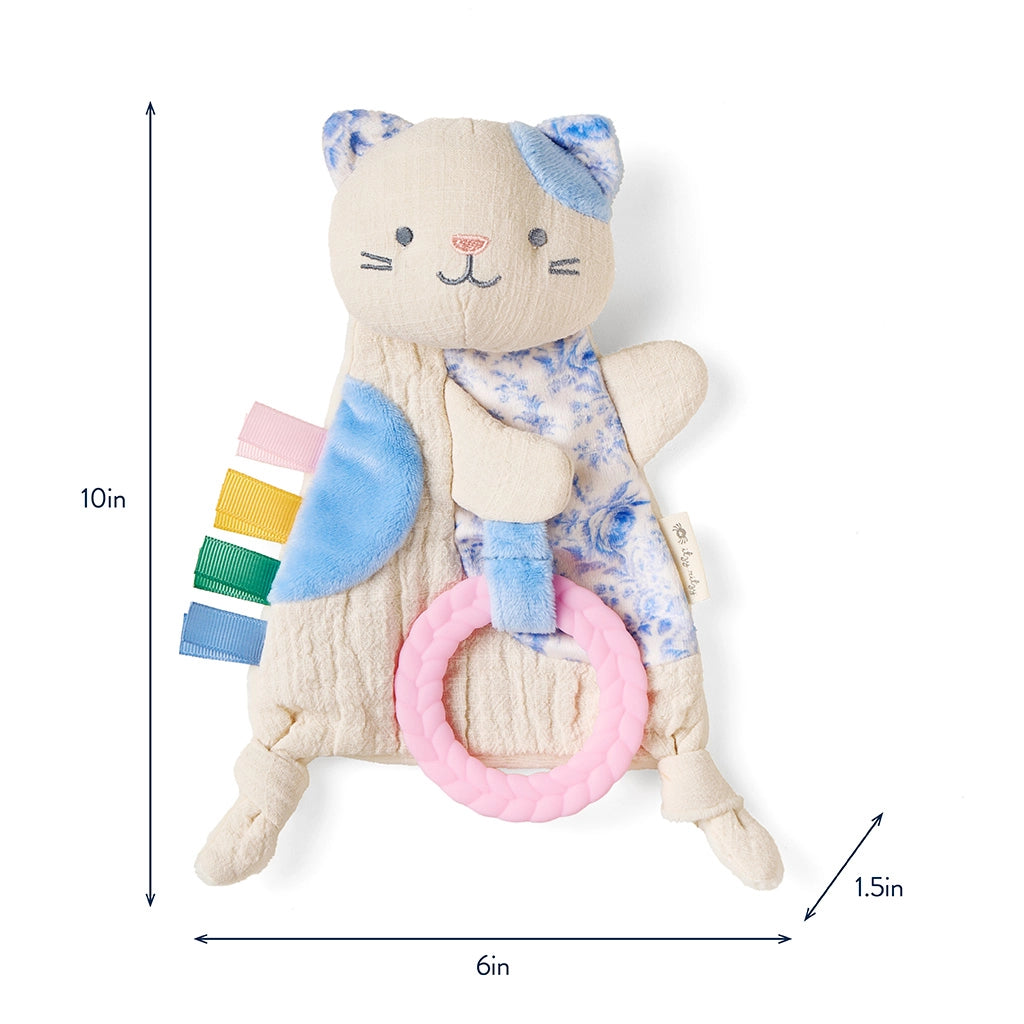 Itzy Ritzy Bitzy Crinkle™ Sensory Toy with Teether - Dimensions
