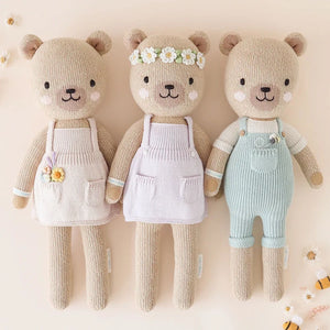 cuddle + kind Hand-Knit Doll - Goldie the Honey Bear Lifestyle 2