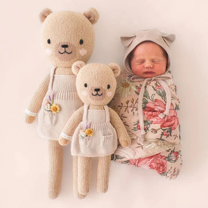 cuddle + kind Hand-Knit Doll - Goldie the Honey Bear Lifestyle 3