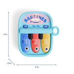 Itzy Ritzy Bitzy Tunes™ Musical Piano Toy - Sardines Dimensions