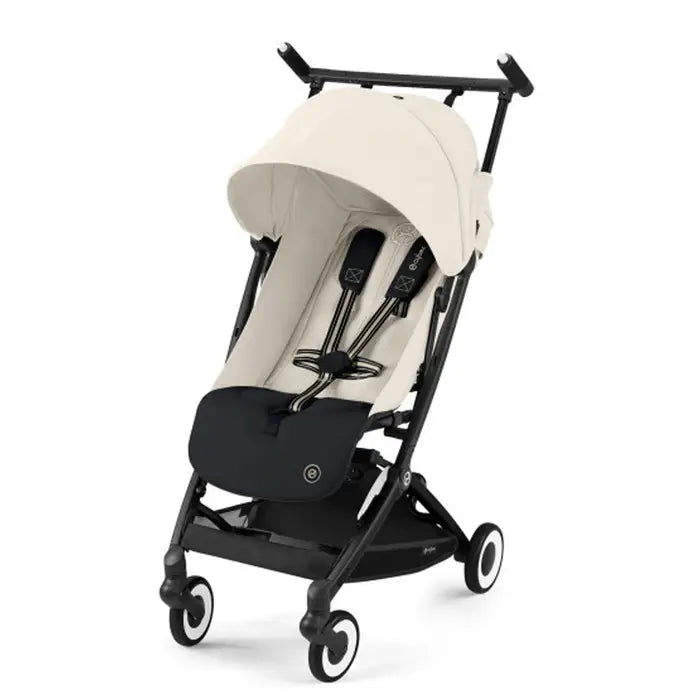 Canvas White/Black Frame - CYBEX Libelle Stroller