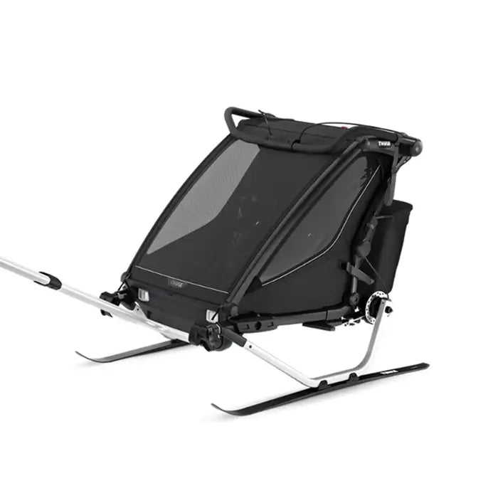 Thule Chariot Sport 2 Double Multisport Bike Trailer- Ski Kit