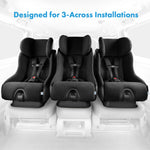 Clek Fllo Convertible Car Seat Vintage Ziip Flame Retardant Free -3 across
