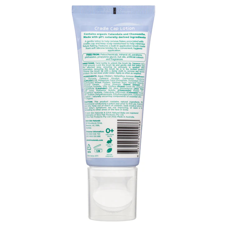 GAIA Natural Baby Cradle Cap Lotion 2