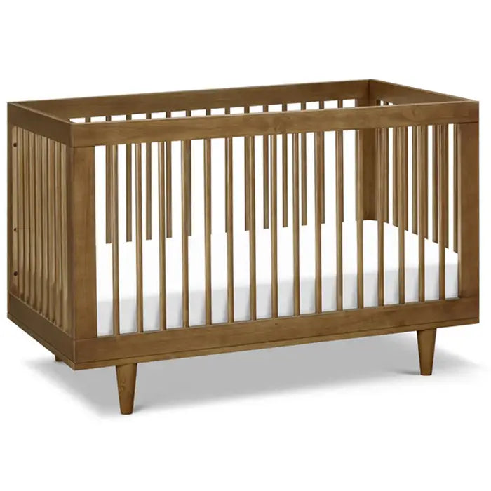 Walnut - daVinci Marley 3-in-1 Convertible Crib