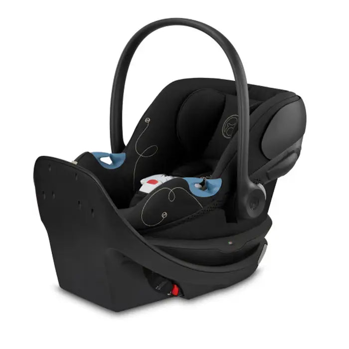 CYBEX Aton G Swivel SensorSafe Infant Car Seat - Angle View without Sun Canopy