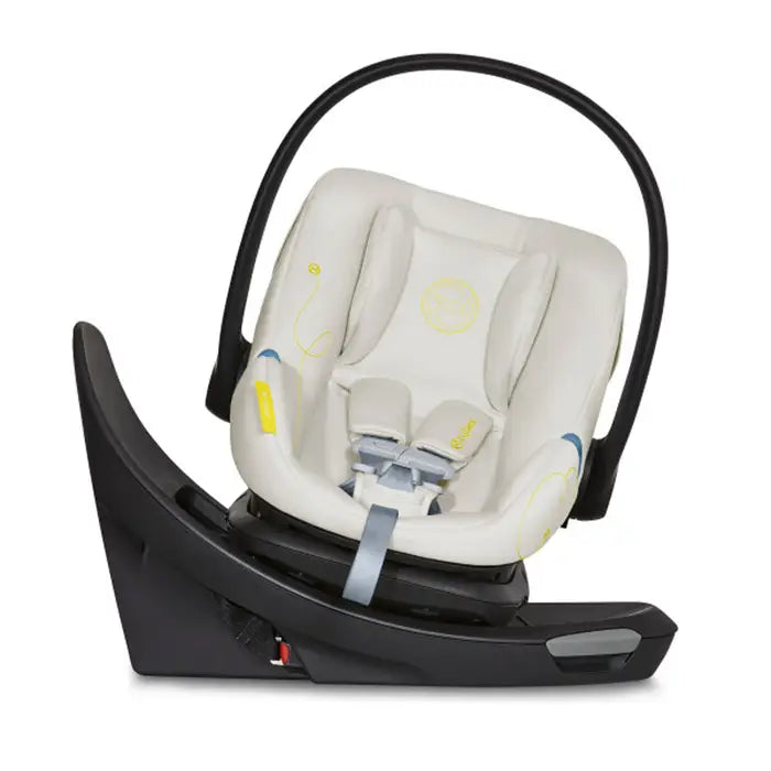 Seashell Beige- CYBEX Aton G Swivel SensorSafe Infant Car Seat