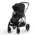 Moon Black/Taupe Frame - CYBEX Gazelle S 2 Stroller