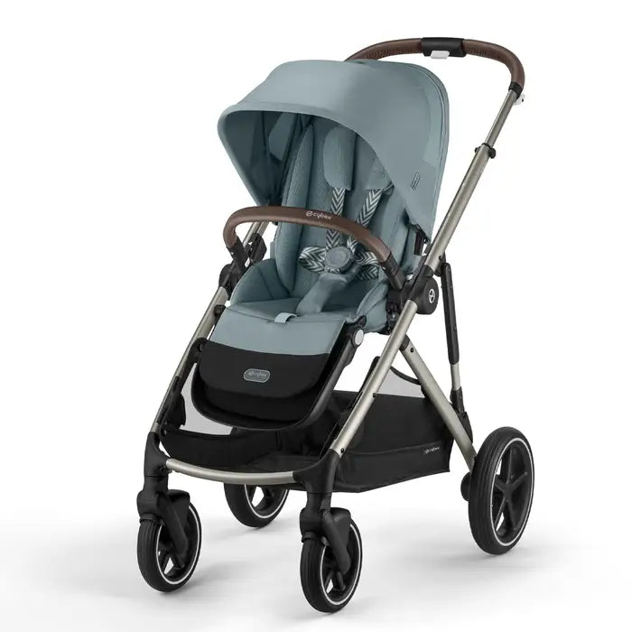 Sky Blue/Taupe Frame - CYBEX Gazelle S Stroller