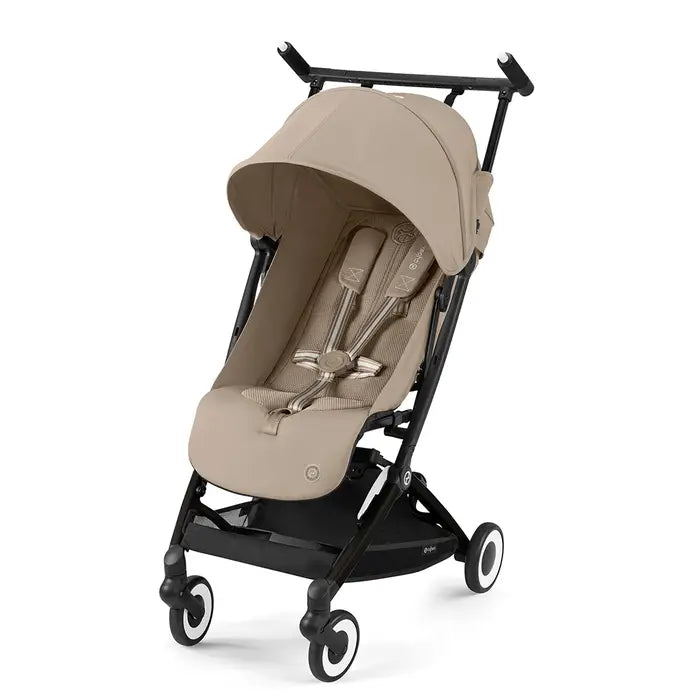 Almond Beige/Black Frame - CYBEX Libelle Stroller