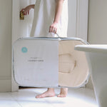 Snuggle Me Organic Curve Lounger - Natural - Packaged