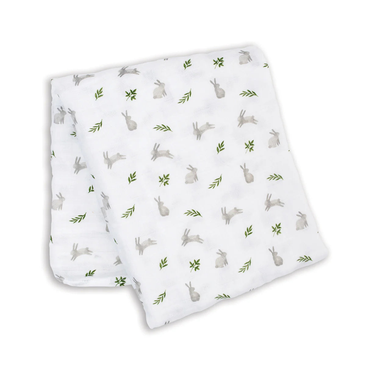Lulujo Muslin Swaddle Blanket - Bunnies