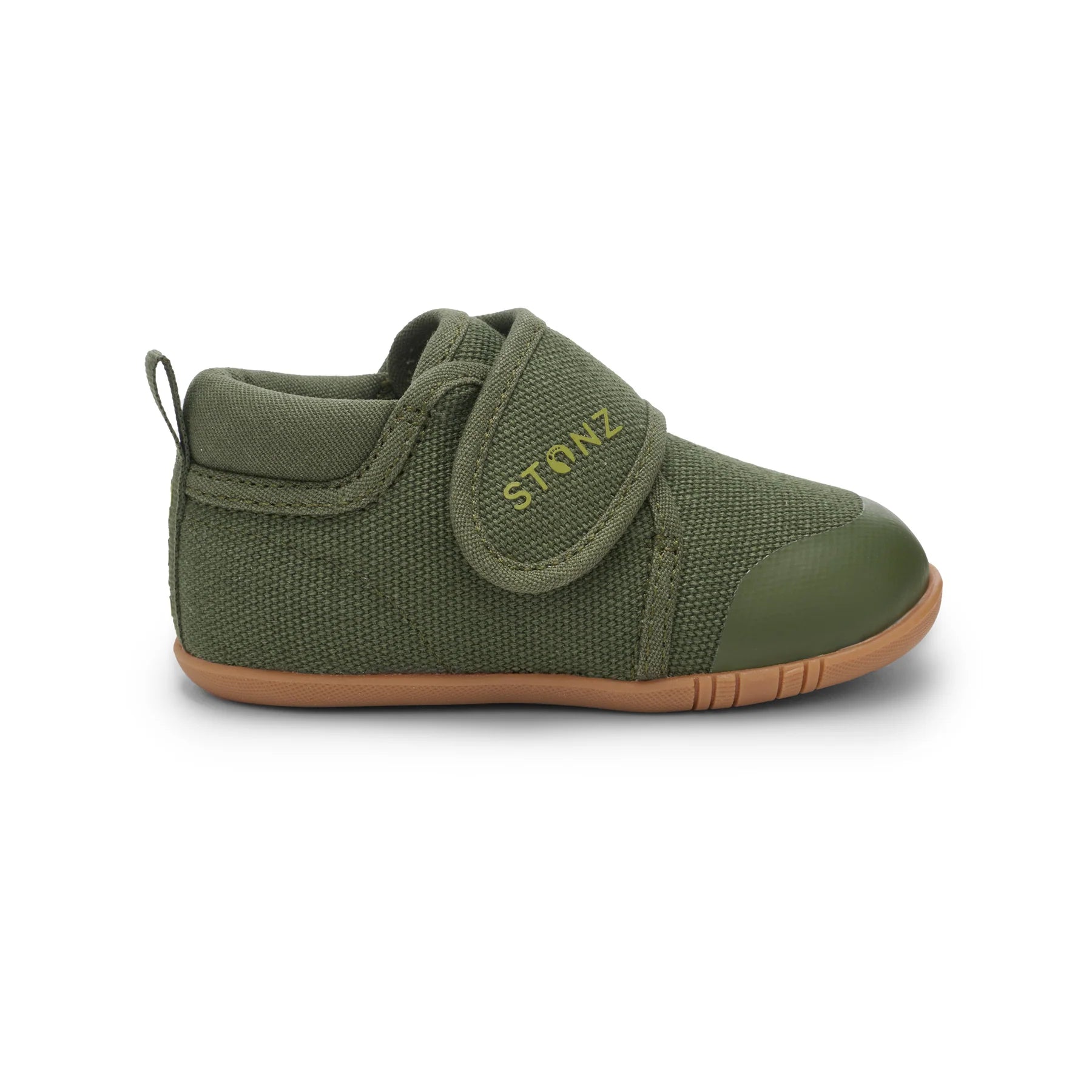 Stonz Cruiser Natural Baby Shoes - Cypress Side View