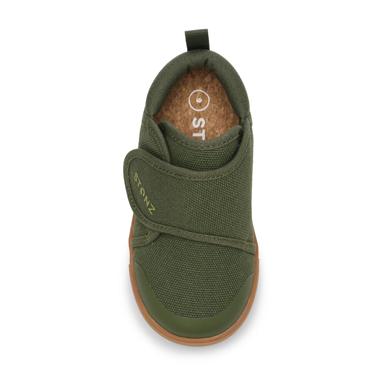 Stonz Cruiser Natural Toddler Shoes - Cypress - Top View