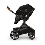 DEMI™ Next Stroller with Rider Board - Caviar Aire Protect Canopy Parent  Facing
