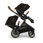 DEMI™ Next Stroller with Rider Board - Caviar in Double mode