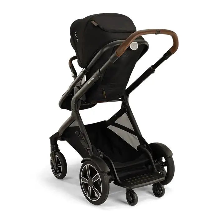 DEMI™ Next Stroller with Rider Board in Caviar  Rider Board View