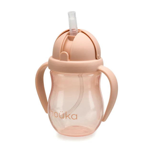 Noüka Non-Spill Weighted Straw Cup - Blush