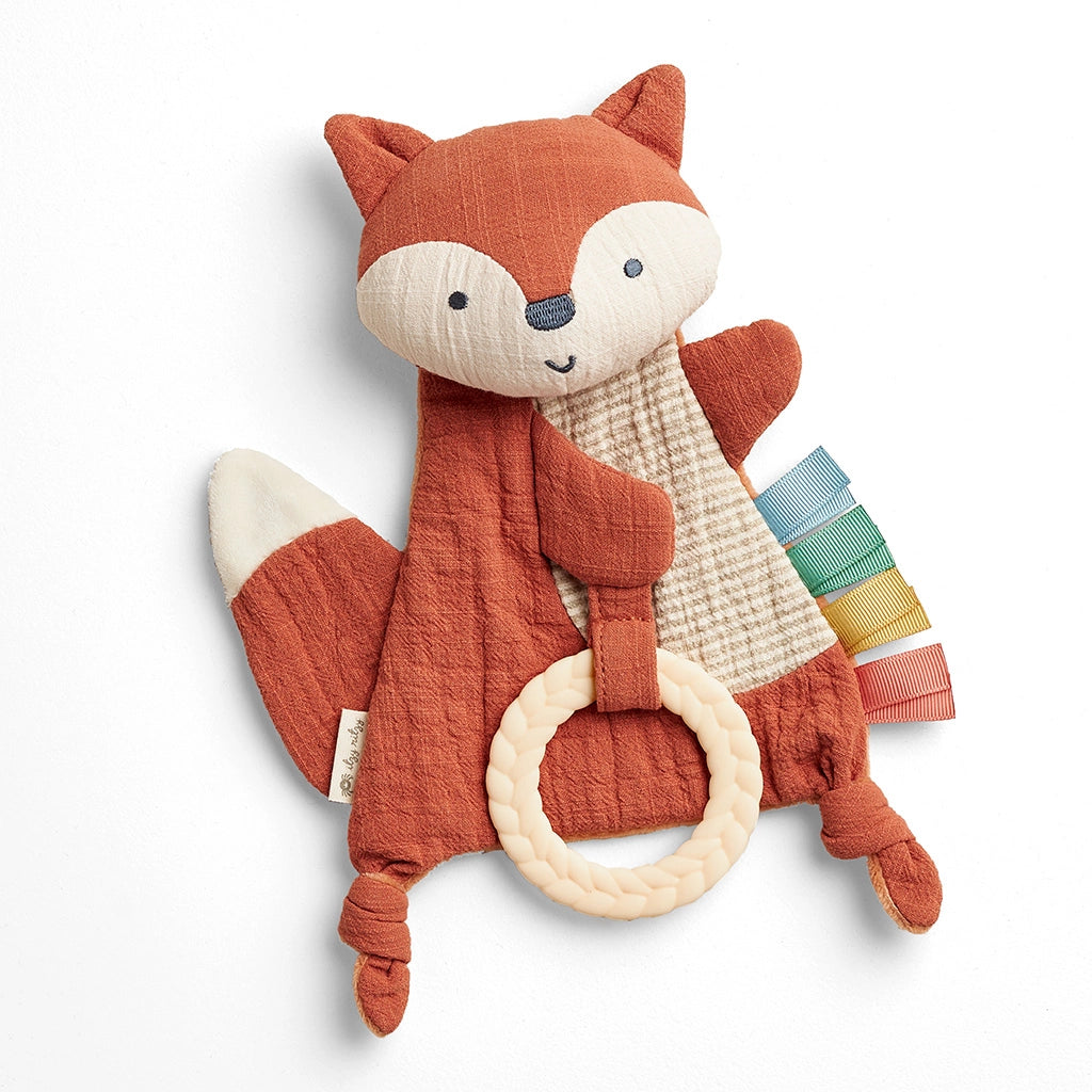 Fox - Itzy Ritzy Bitzy Crinkle™ Sensory Toy with Teether