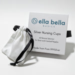 Ella Bella Silver Nursing Cups Lifestyle 2