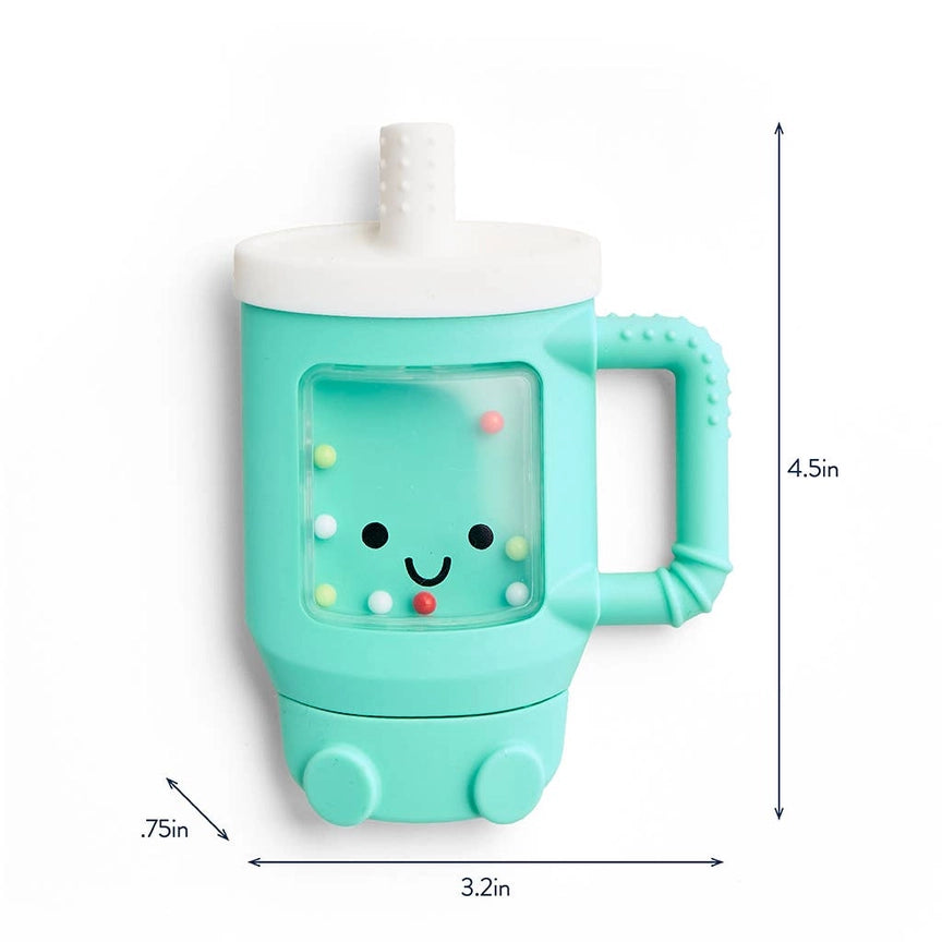 Itzy Ritzy Sweetie Shake Plus Rattle & Teether - Dimensions