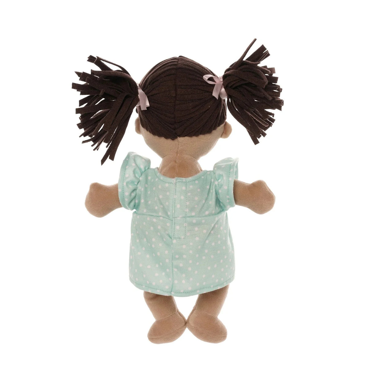 Manhattan Toy Love, Stella Doll - Beige with Brown Pigtails Back View
