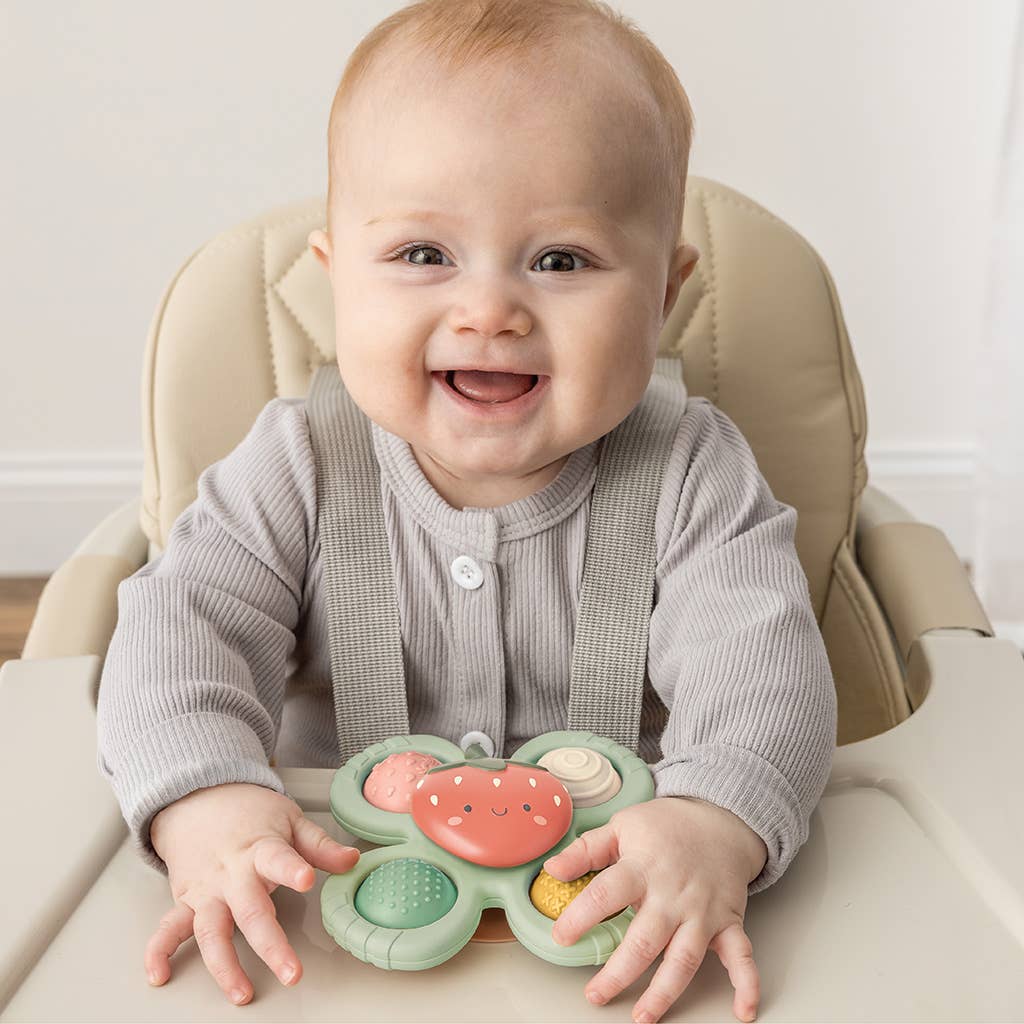 Itzy Ritzy Itzy Pop & Whirl™ Bath & Travel Toy - Strawberry Lifestyle 1