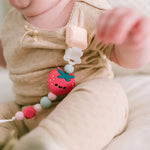 Loulou Lollipop Gem Pacifier Clip Teether Set - Lifestyle