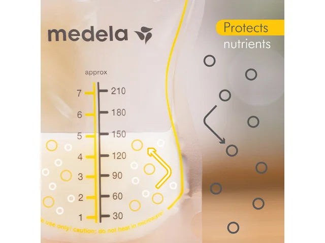 Medela Easy Pour Breast Milk Storage Bags 50 PK