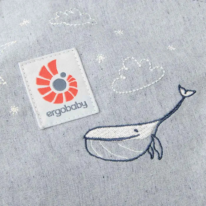 Ergobaby Doll Carrier - Denim Dreams Stitched Detail