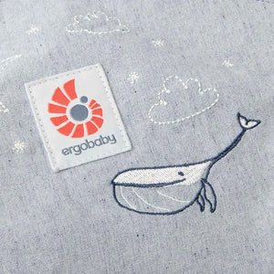 Ergobaby Doll Carrier - Denim Dreams Stitched Detail
