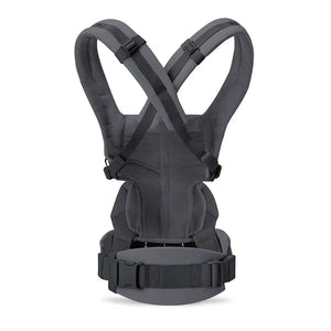 Ergobaby Omni Classic 360 Mesh Baby Carrier - Charcoal Grey Straps Crossed