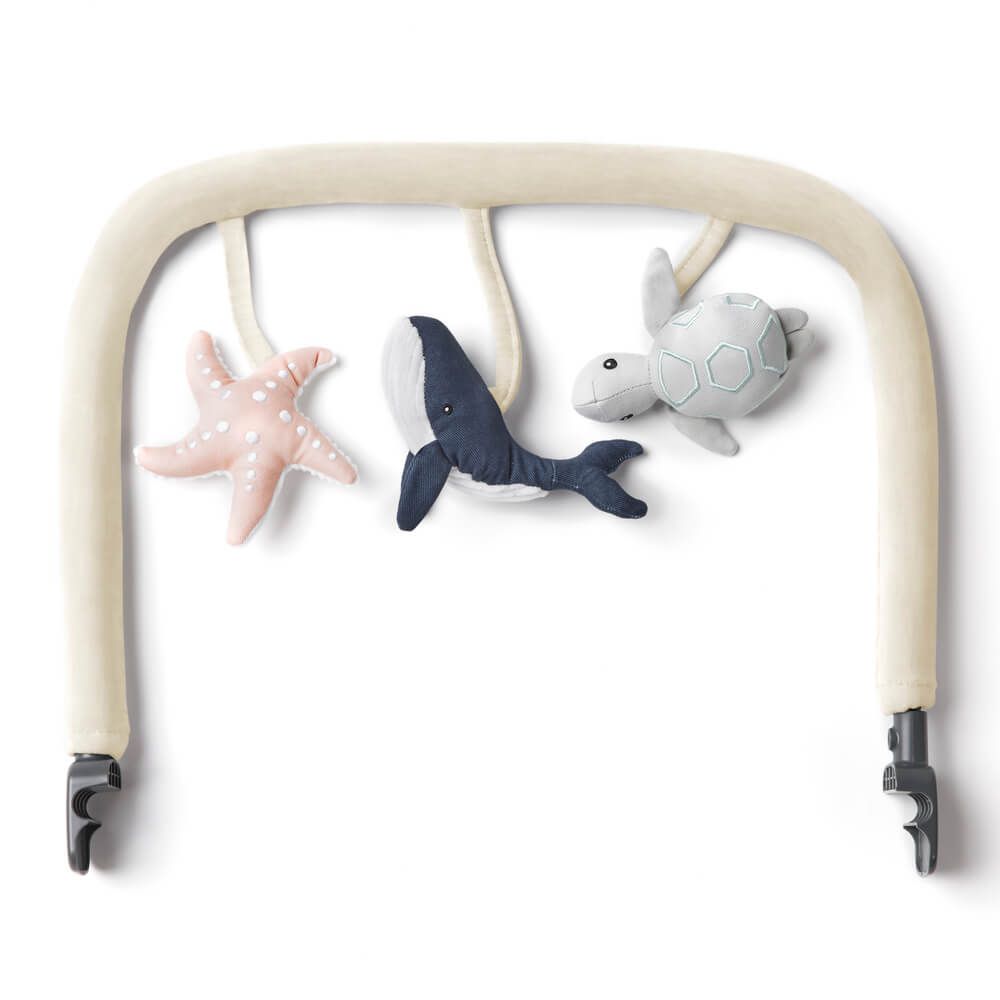 Ergobaby Evolve Bouncer Toy Bar - Cream
