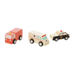 Manhattan Toy Pull Back Rescuers Vehicles