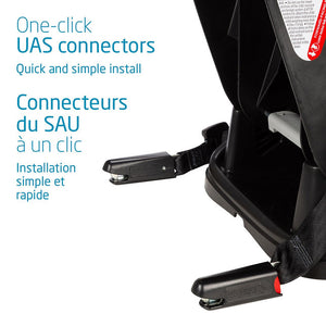 Maxi-Cosi Pria All-in-One Convertible Car Seat - Designer Black UAS Clips