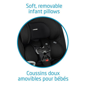 Maxi-Cosi Magellan LiftFit All-in-One Convertible Car Seat - Essential Black Removable Infant Pillows