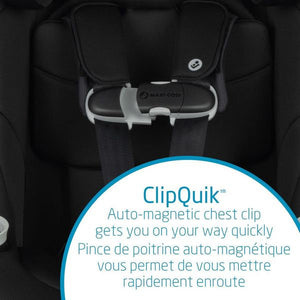 Maxi-Cosi Magellan LiftFit All-in-One Convertible Car Seat - Essential Black ClipQuik Magnetic Chest Clip