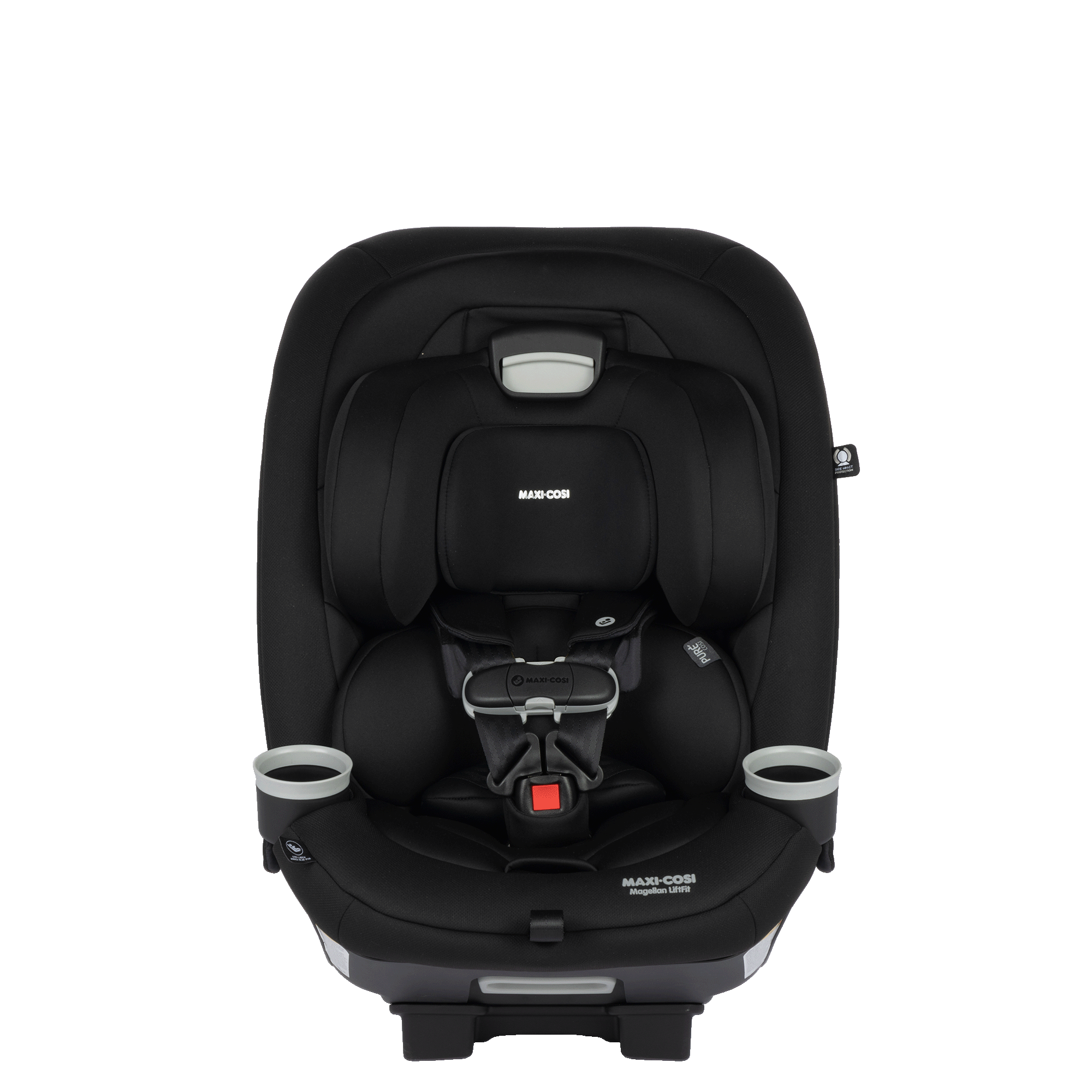 Maxi-Cosi Magellan LiftFit All-in-One Convertible Car Seat - Essential Black Adjustable Headrest
