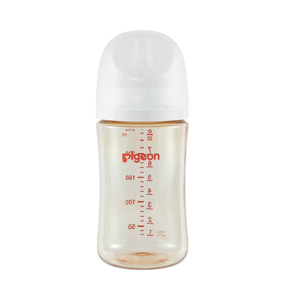 Pigeon PPSU Bottle - 8oz with M/3M+ Nipple/Stage 3